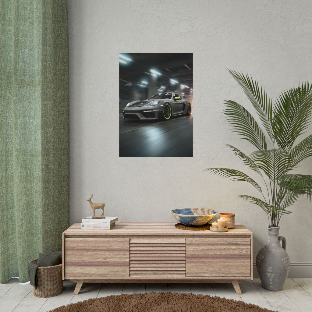 High Performance Sports Car Poster Modern Automotive Wall Art Garage Office Man Cave Racing Car Print Gift for Car Enthusiast