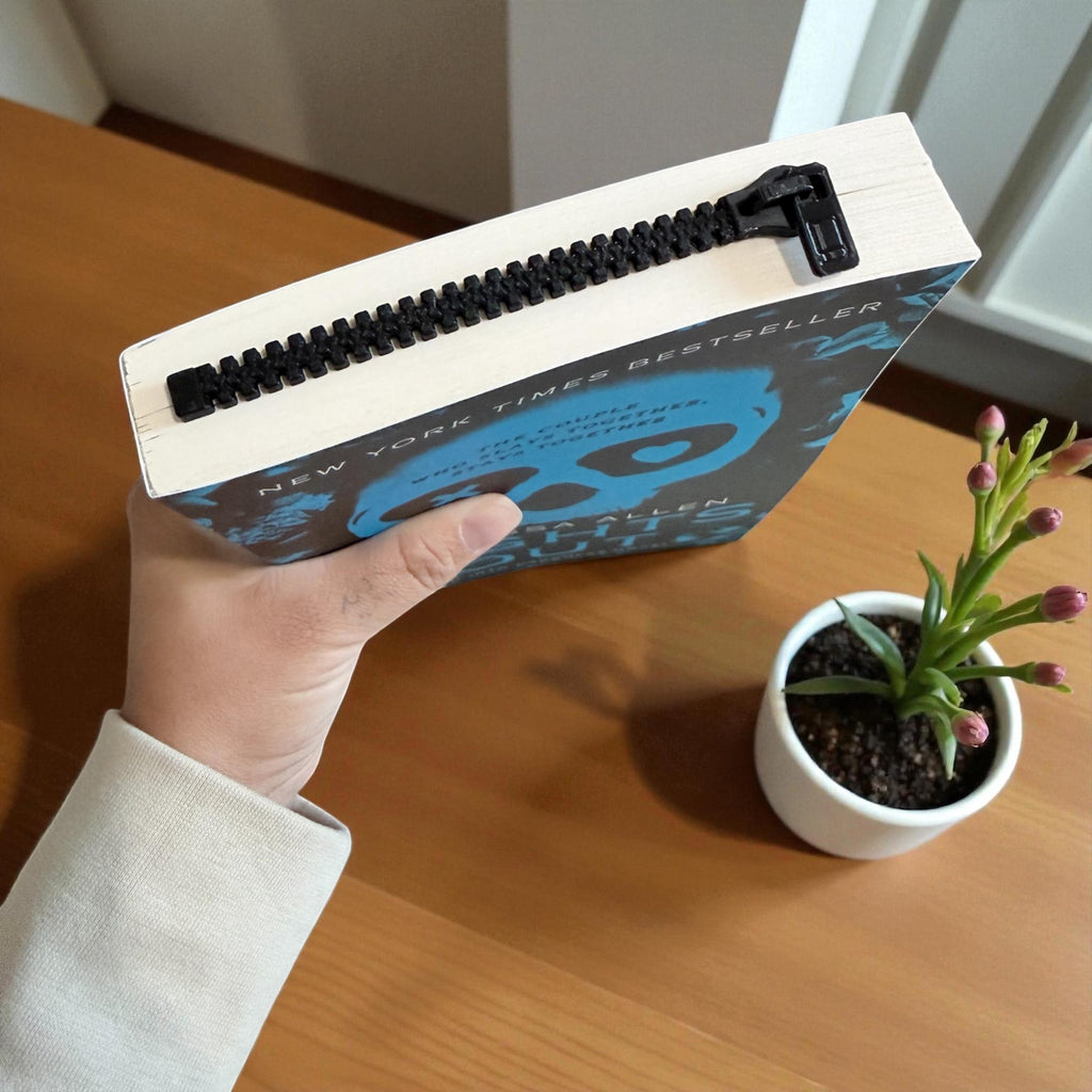 3D Printed Zipper Bookmark Unique Book Lover Gift Fun Reader Accessory Bookish Gift Whimsical Book Page Holder