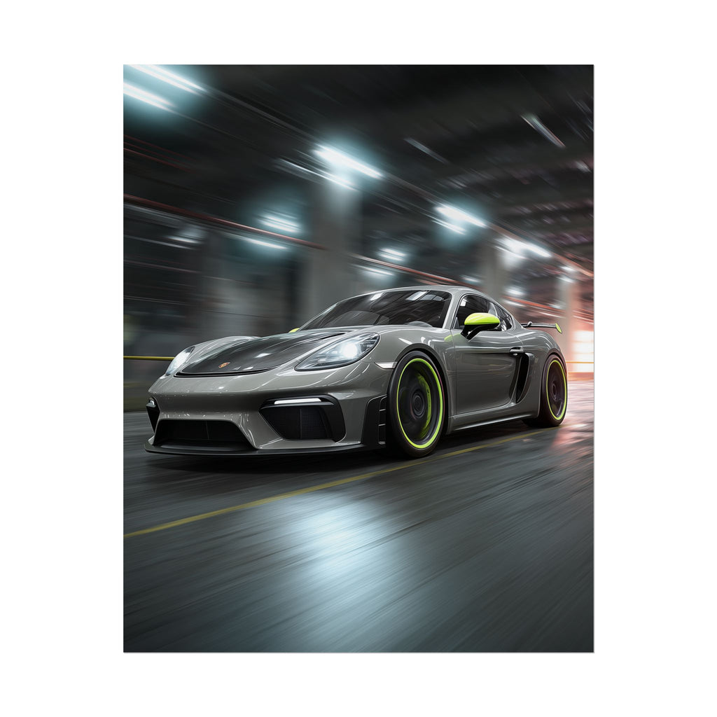 High Performance Sports Car Poster Modern Automotive Wall Art Garage Office Man Cave Racing Car Print Gift for Car Enthusiast