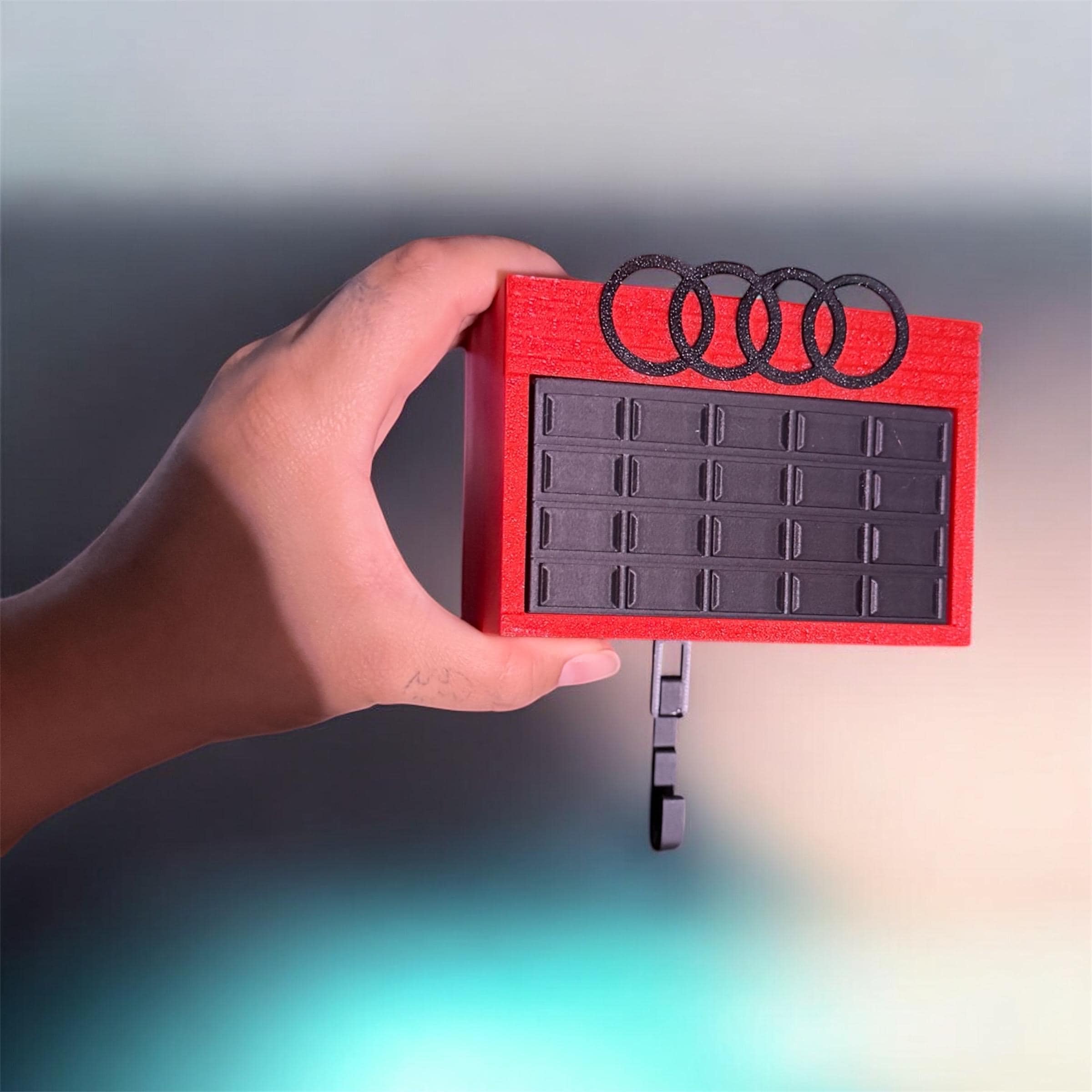 Custom Car Key Holder Mini Garage Key Organizer Gift for Dad Hot Wheel Display Key Hook Car Lover Custom Color Key Rack for Car Enthusiast