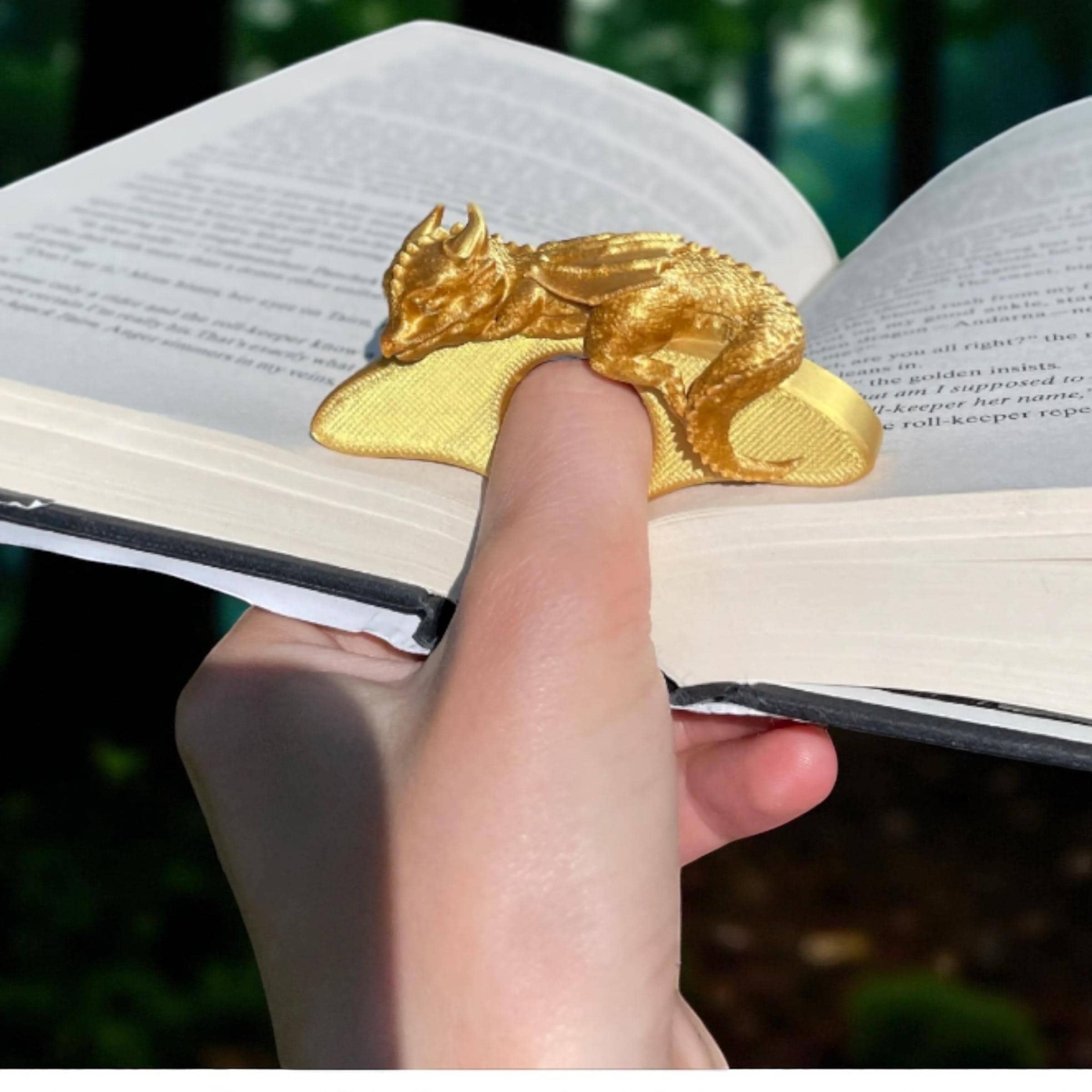 Dragon Book Buddy Page Holder Fantasy Reader Gift Book Lover Accessory Cute Mini Dragon Reading Aid Dragon Wing Page Holder