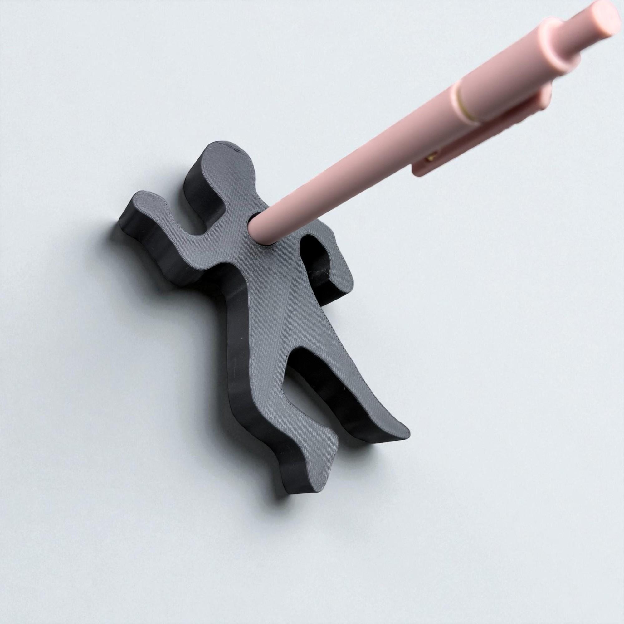 Crime Scene Pen Holder Desk Accessory True Crime Junkie Gift for Office Organizer Chalk Outline Pen Storage for True Crime Enthusiast