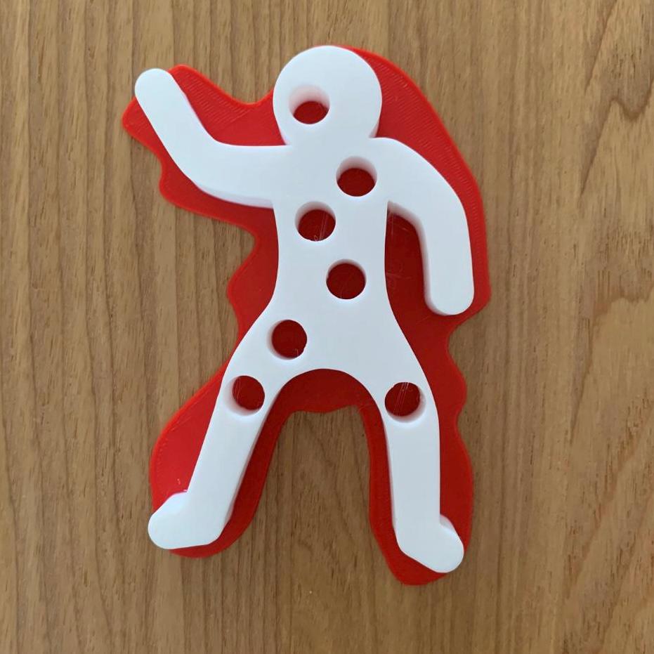 Crime Scene Pen Holder Desk Accessory True Crime Junkie Gift for Office Organizer Chalk Outline Pen Storage for True Crime Enthusiast