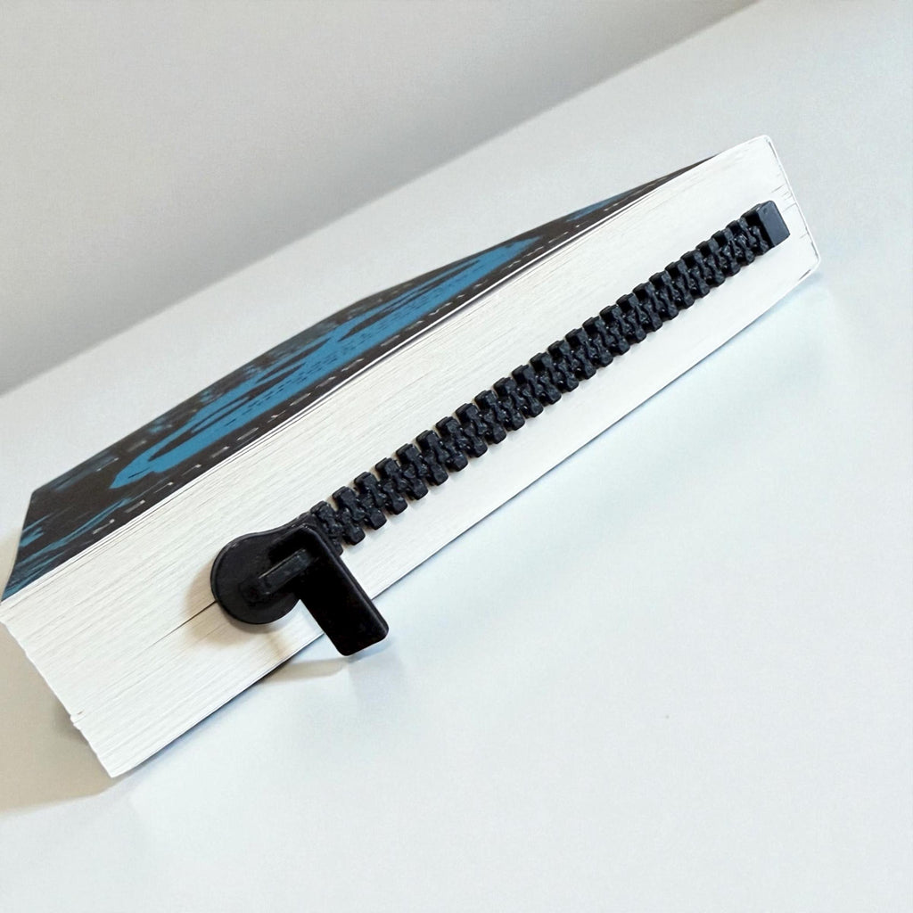 3D Printed Zipper Bookmark Unique Book Lover Gift Fun Reader Accessory Bookish Gift Whimsical Book Page Holder
