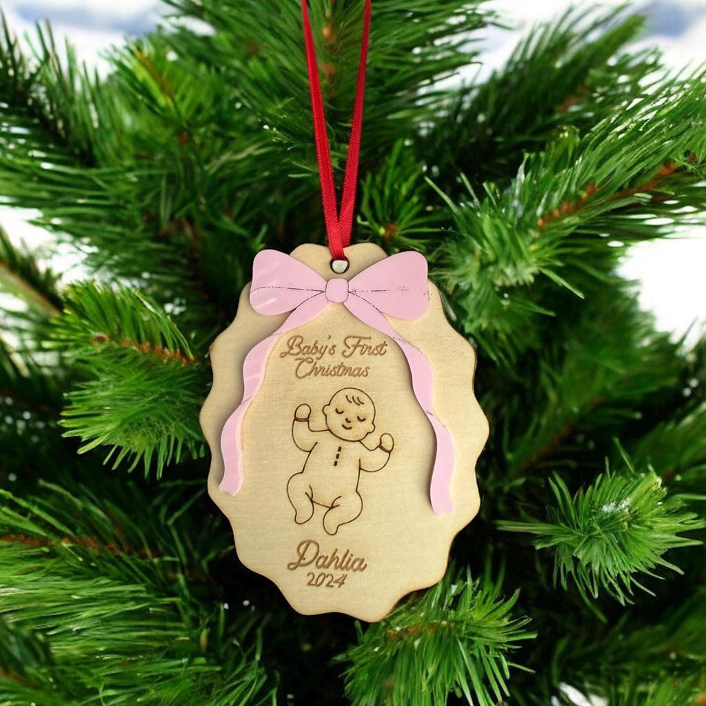 Basswood Craft Blanks: Scalloped Circle & Wavy Oval - DIY Home Decor