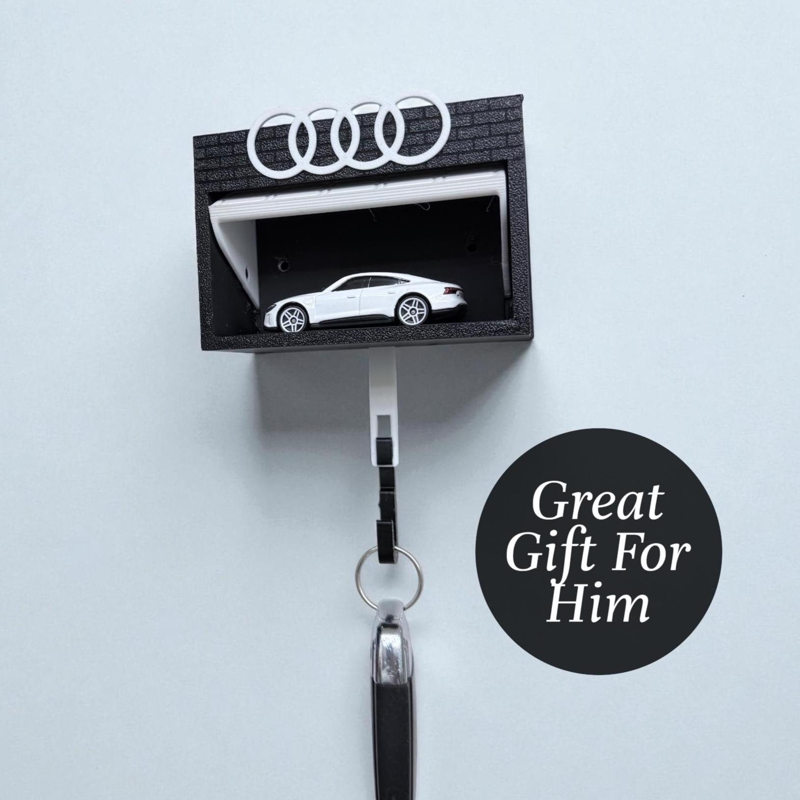 Custom Car Key Holder Mini Garage Key Organizer Gift for Dad Hot Wheel Display Key Hook Car Lover Custom Color Key Rack for Car Enthusiast